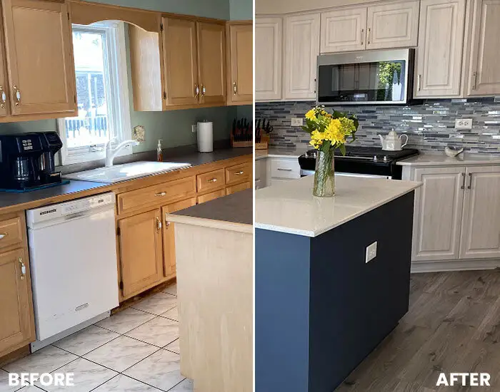 Cabinet Refacing Cost Burlington | MJA Kitchens