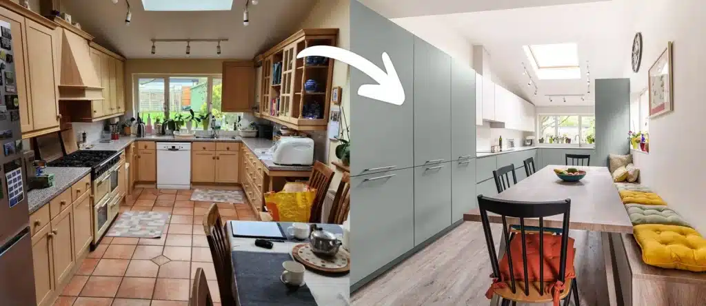 Kitchen Renovation Milton - Before & After