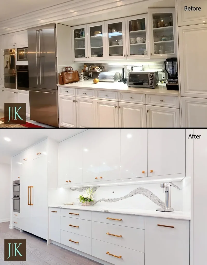 Wall Units Milton - Before and After