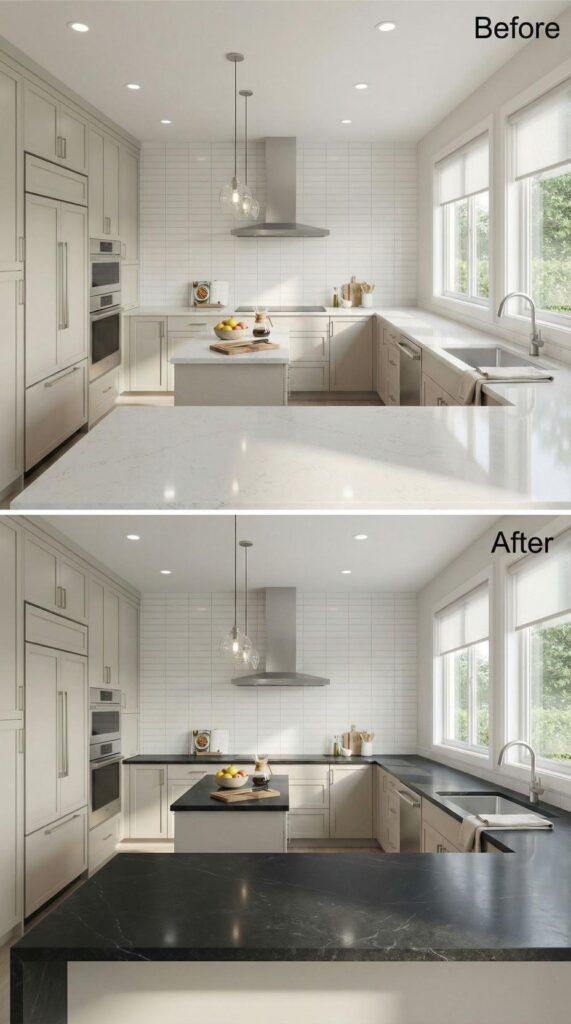 Countertops Burlington - Before & After