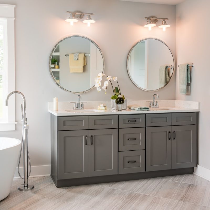 Double-sink vanities for shared or family bathrooms mja double sink vanity